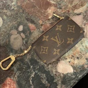 Louis Vuitton key pouch monogram